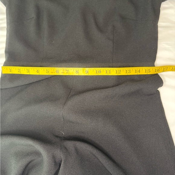 KARL LAGERFELD Cold Shoulder Jumpsuit Navy Blue Size 8. A24 - Picture 14 of 15